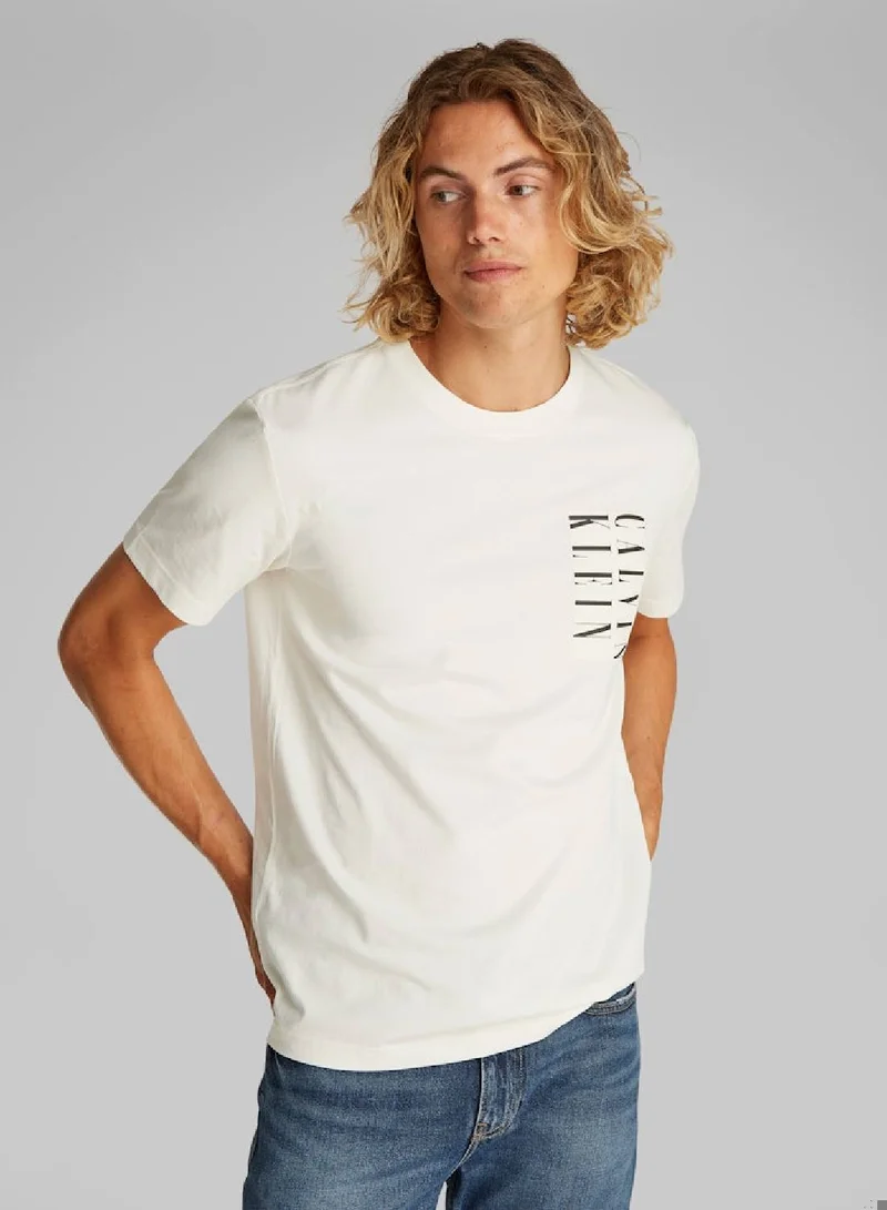 Calvin Klein Jeans Serif Box Graphic T-Shirt